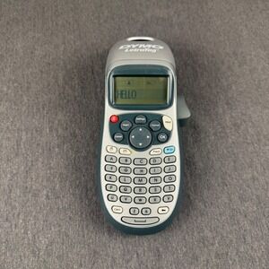 Dymo LetraTag Handheld Label Maker Silver Gray Portable LT-100H‎ Type